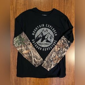 NWOT-Realtree mens size L camo shirt. Never worn, Rugged/Heritage Hunt Fish Hike